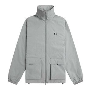 Fred Perry Mens Patch Pocket Jacket / Gray
